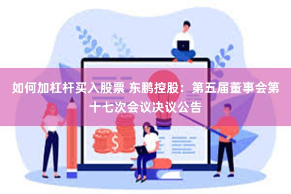 如何加杠杆买入股票 东鹏控股：第五届董事会第十七次会议决议公告